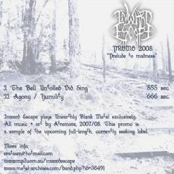 Inward Escape : Prelude to Madness